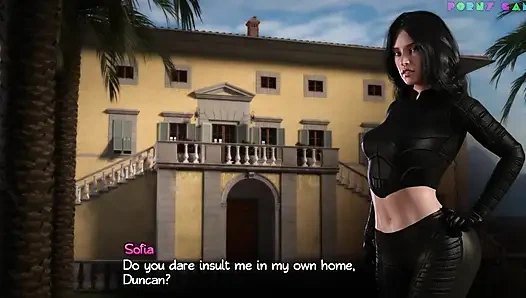 Nadia'nın hazinesi - Sofia ile anal seks - bölüm 2