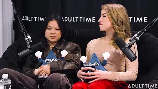 Lulu chu ve octavia red good literotica, gooning ve kamptan kaçan dönüşüm | Adult Time Podcast