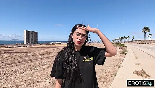 Alman kaltak avcısı kamerada başka bir çarpıcı güzellikle sikişiyor