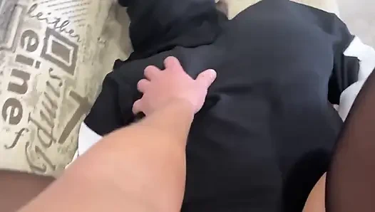 Arkadaşımın Mısırlı karısı yarağıma bakamadı ve onu sikti