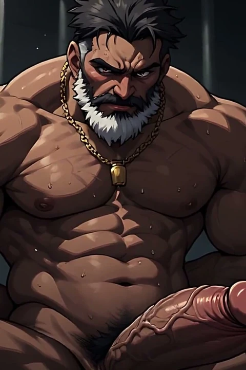 Gritty Kinky Hunk Art