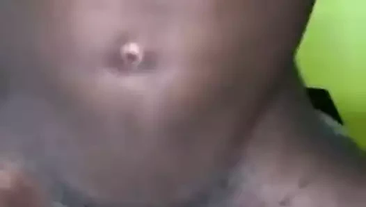 mon pote et moi avec une chienne