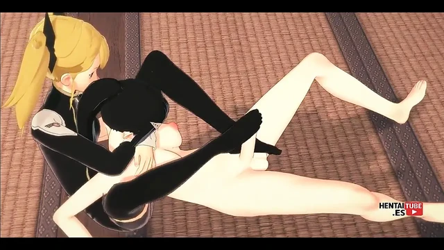 Kikoru'nun vahşi yolculuğu: mina ashiro'nun futanari ayakla mastürbasyonu ve kaiju n8 hentai'de sikiş - Asyalı Japon manga anime hentai 3 boyutlu porno