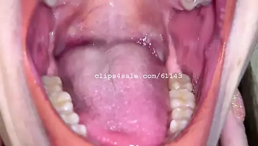 Ağız fetişi - ziva ağız videosu 1