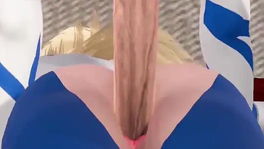 Görünmez kadın büyük götüyle Bay Fantastik'i sikiyor (Travser Millpi) parodi