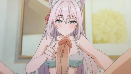 Rus alya ile sakin bir yatak odası anı hızla kuze'nin ateşli sekse çekildiği bir duruma dönüşüyor