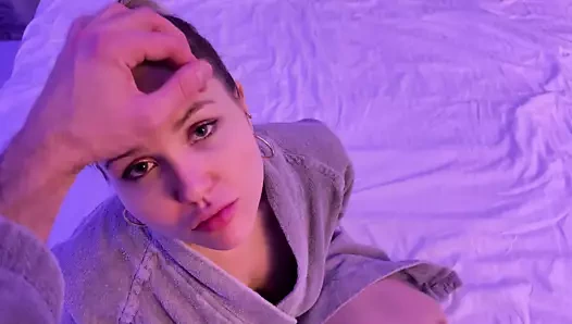 Gerçek amatör seks - kaba oral seks ve kedi pov kısa pov