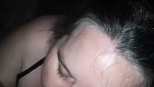 Milf seviyor için emmek, yalamak benim taşakları ve yutmak benim cum