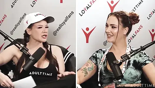 Siri Dahl grup seks partisi*es ve porno ödülleri | Siri Dahl ile Avn Özel | Adult Time Podcast