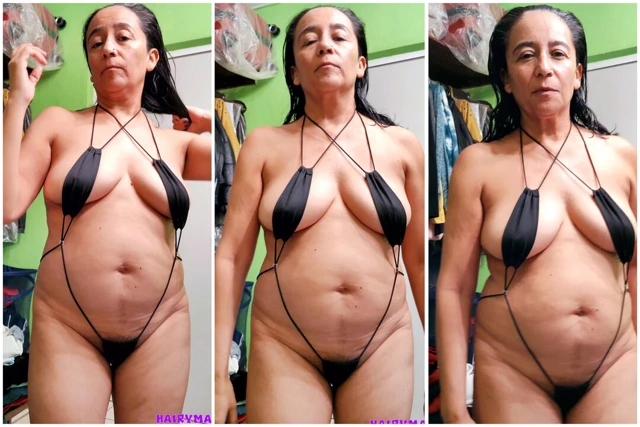 GÜZEL MEMELI GERÇEK SÜRTÜK EV HANıMı SEKSI BIKINISIYLE GÖSTERIŞ YAPıYOR