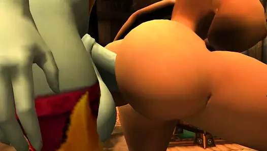 Futa draenei kahrolası bir belf