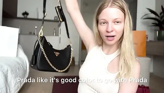 Findom luxury alışveriş vurgun 12k $ ağır boşaltma