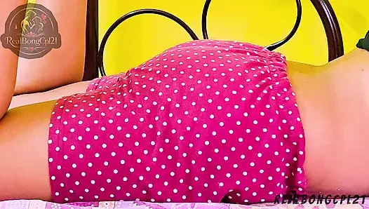 Real Ass Massage And Then I Fuck My Stepsister She Screams While I Put My Big Size Dick Her Ass Hole