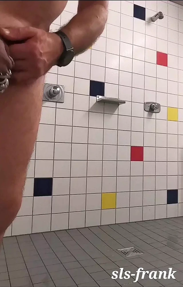 sls-frank in public shower show