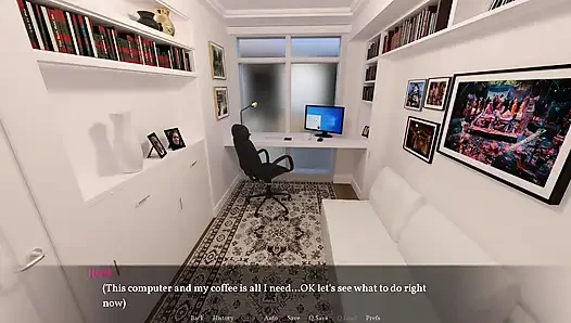 Düzgün vücutlu anlar: evli evli kadın komşusunu kahveye davet ediyor bölüm 2