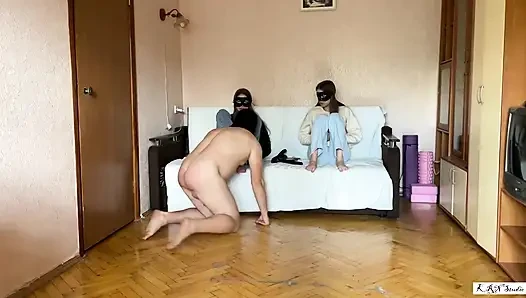 FFM seansı ayak fetişi