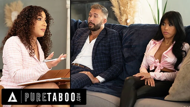 Saf tabu ember snow hileleri terapist Liv kocasının gezgin gözlerinden daha fazlasını tatmin etmek için yenilendi