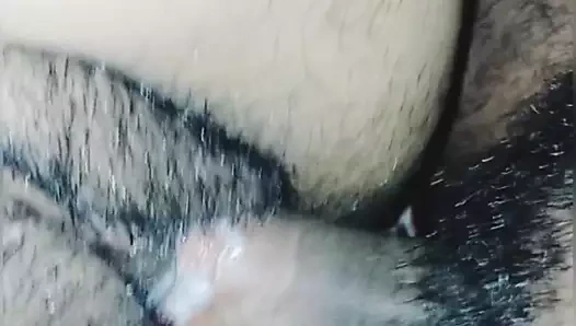 Benim seksi kuzey Hint karısının kedi içine boşalmak