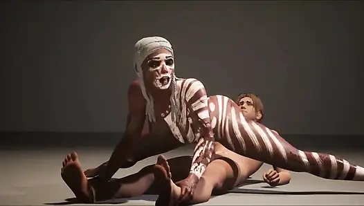 Wild Life yüze oturma 69 oral seks ve amcık sikişi