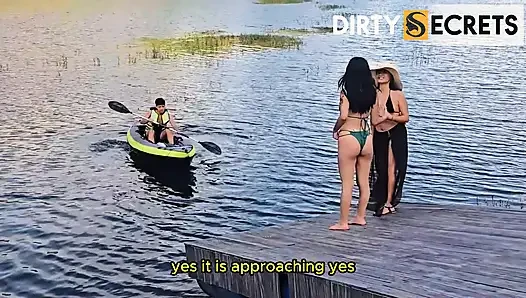 THE LIFEGUARD FUCKS MY STEPDAUGHTER IN THE ASS AFTER SAVING HER