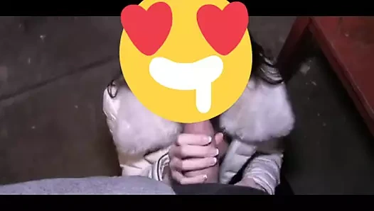 Üvey benim çük emme