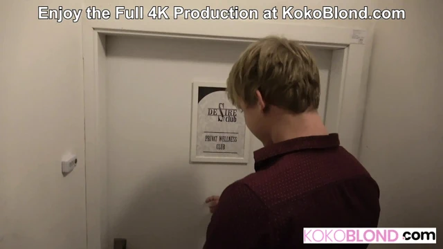 Nine ve dedeyle eğleniyor! KokoBlond'da biseksüel üçlü seks