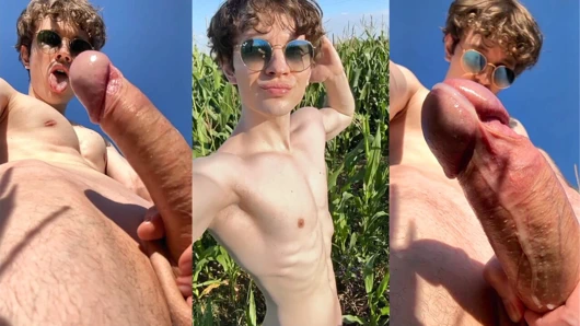 Neredeyse açık havada mastürbasyon yaparken ve büyük döl boşaltırken yakalanıyordum