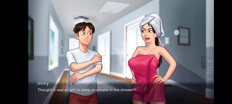 Adam oda arkadaşını banyo yaparken görüyor