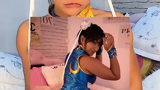ATEŞLI CHUN LI COSPLAY EMANUELLY RAQUEL BÜYÜK BREZILYALı GÖTÜYLE AZDıRıYOR