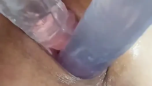 Juli sins - kremsi amcığımı senin için eğitiyorum - çift vajinal