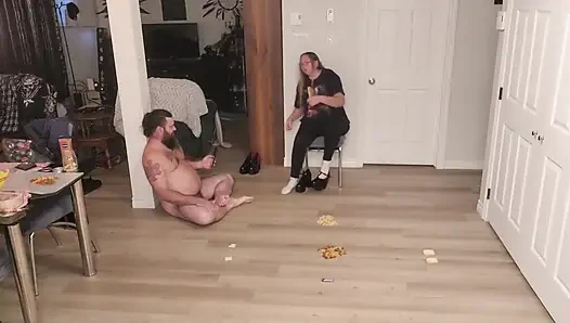 Yemek ve yarak ezme, kremsi son