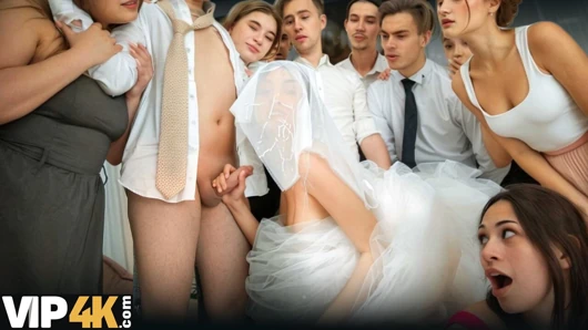 BRIDE4K. Сумасшедший русский свадебный секс