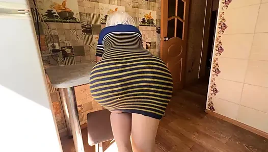 Anal seks için seksi olgun göt