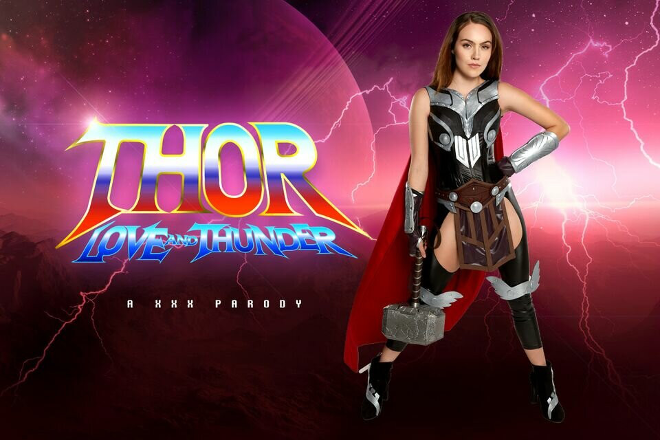 Vrcosplayx - jane güçlü thor olağanüstü bir efsaneye dönüşecekken freya parker ile sikişmeniz - vr porno