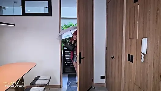Yağmurdan sırılsıklam vardım ama üvey oğlum dölüyle bile ıslatıyor - Monique Fuentes ve Zack Whiter
