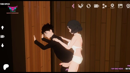 Üvey erkek kardeş okuldan eve geldi ve trans üvey kız kardeşini sikti ve birden fazla orgazm oldu ve aynı zamanda onu emdi