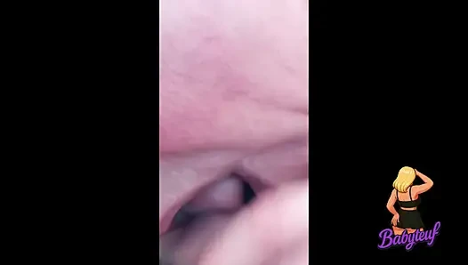 Orta yaşlı seksi kadın 60 yaşındaki üvey anne yarak emiyor ve döl yutuyor