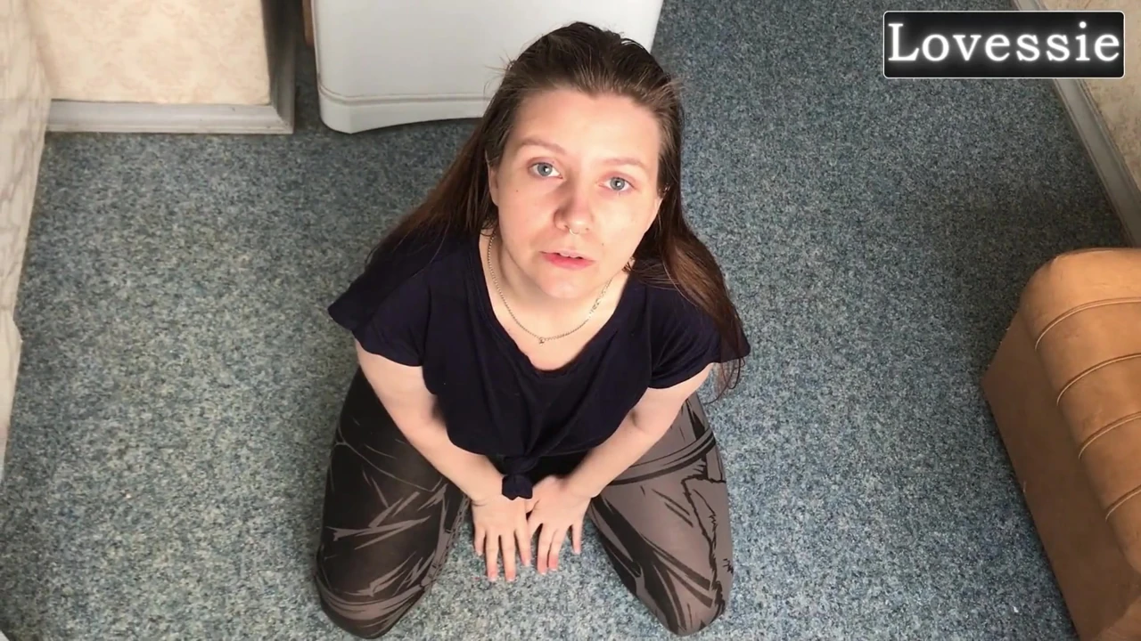 A Sexy Beauty MILF Gives a Deep Blowjob for Breakfast in the Kitchen One Morning – POV Homemade – Lovessie