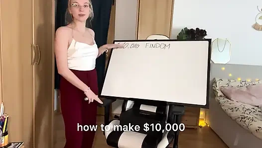 Findom'da ayda 10.000 $ nasıl yapılır
