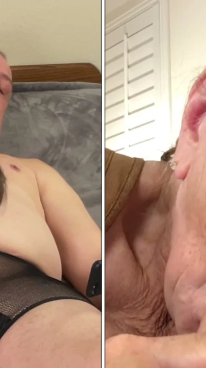 Granny Bambi: Cock Sucking, Cum In Mouth Doe-Eyed Slut 11 17 24 CAMS245M | Clip 1