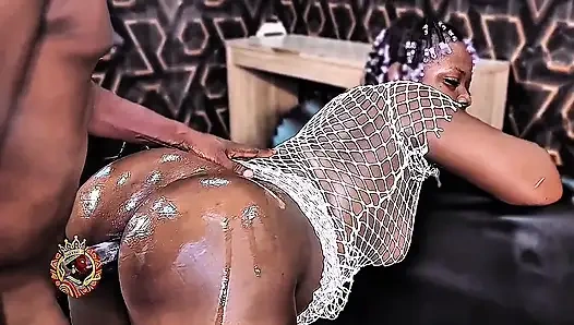 Shuga teen socks and fucks a big dick