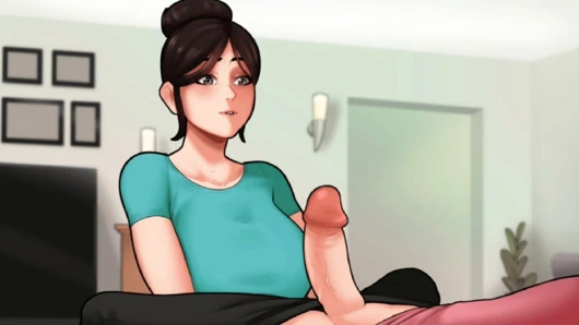 Üvey annem şehvetimle bana yardım etti - ev işleri #2 eroticgamesnc