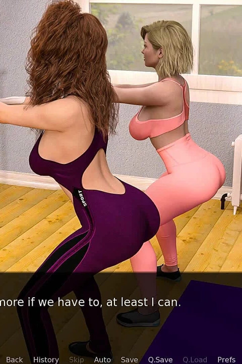 Hemşirelik zevke geri dönüyor: iki seksi kızla egzersiz ep 23