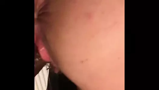 Islak sulu kedi büyük labia