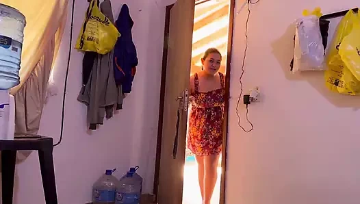 Üvey oğlunun yarağıyla üstüme atlıyor