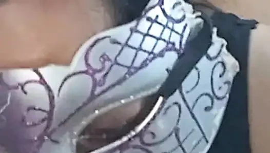 Kız arkadaşının sevgilisine akıllara durgunluk veren sakso