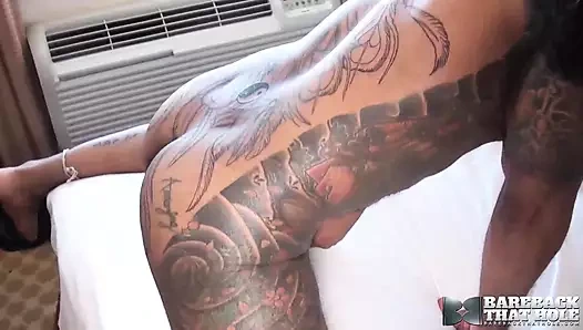 Barebackthathole – bryan knight 3way siyah donte öküz sikikleri