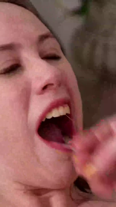 Thrilling moment from "Blonde Leya Falcon Straps-On Fucks Slim Babe Jackie Hoff!"