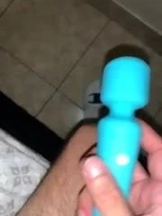 Cougar gets chased by new super strong vibrating wand