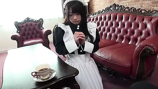 Yoğun orgazm için baştan çıkaran minyon Japon genç hizmetçi ile sansürsüz jav porno